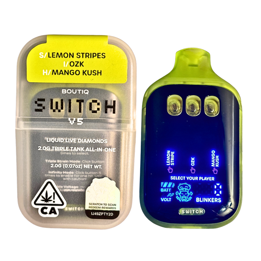 Lemon Stripes Boutiq Switch V5